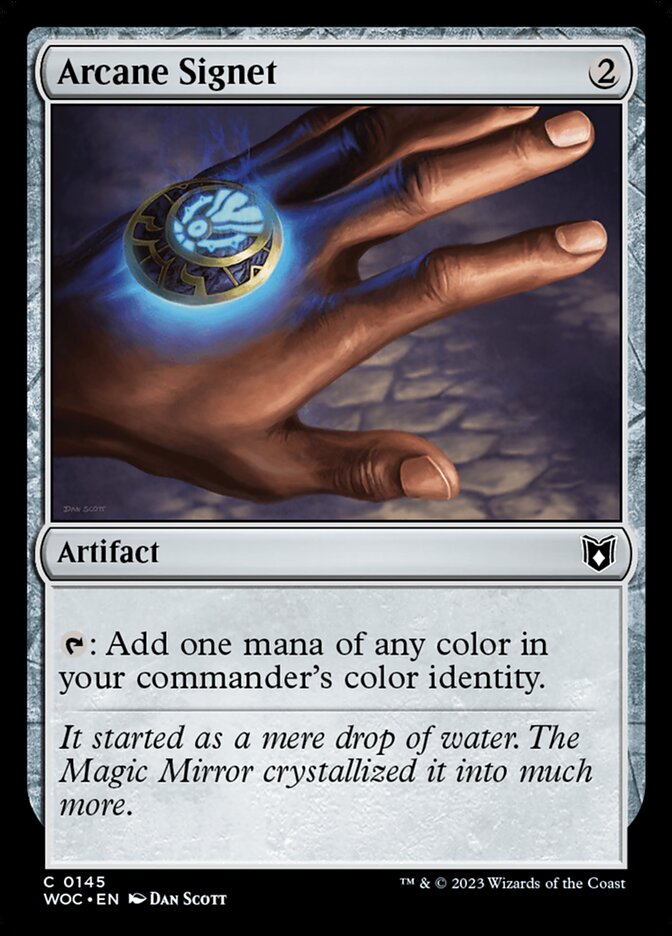 Arcane Signet 145/173 (Commander: Wilds of Eldraine)  | Good Games Morley