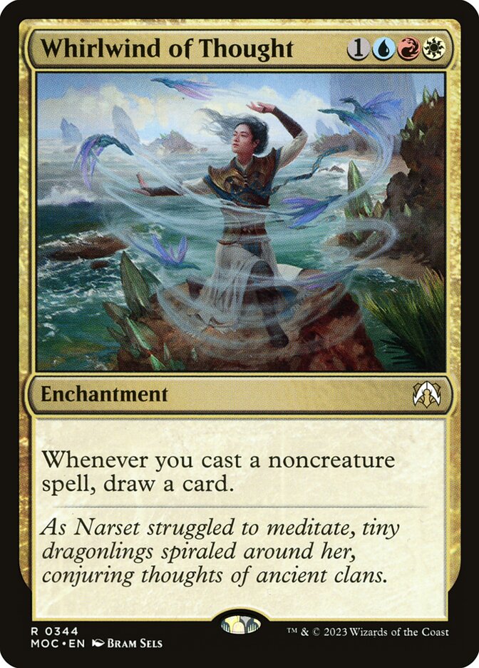 Whirlwind of Thought 344/444 (Commander: March of the Machine)  | Good Games Morley