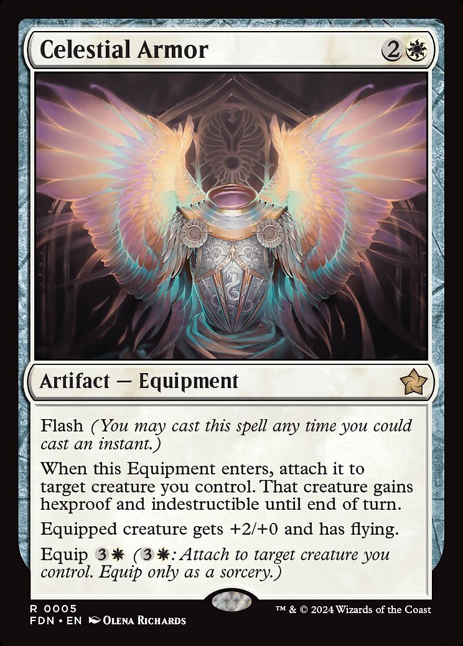 Celestial Armor 5/291 (Foundations)  | Good Games Morley