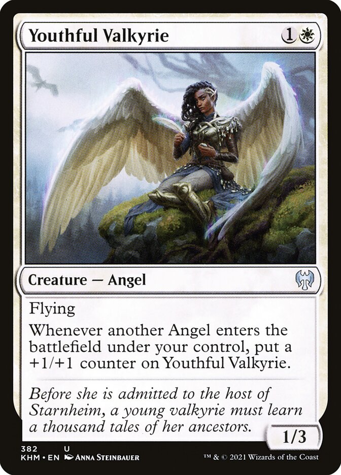 Youthful Valkyrie 382/285 (Kaldheim)  | Good Games Morley