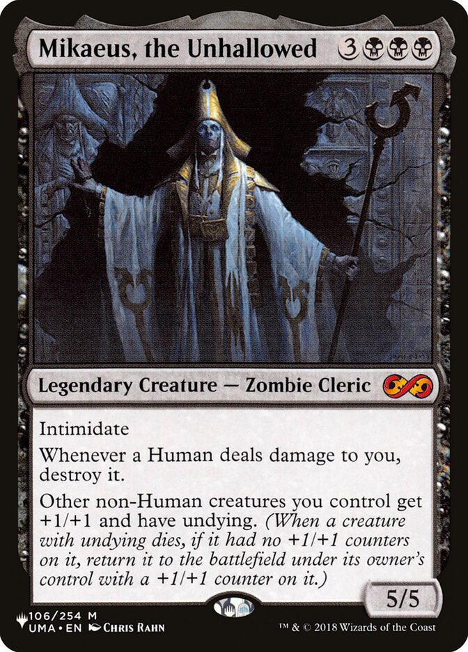 Mikaeus, the Unhallowed UMA-106/5075 (The List Reprints)  | Good Games Morley
