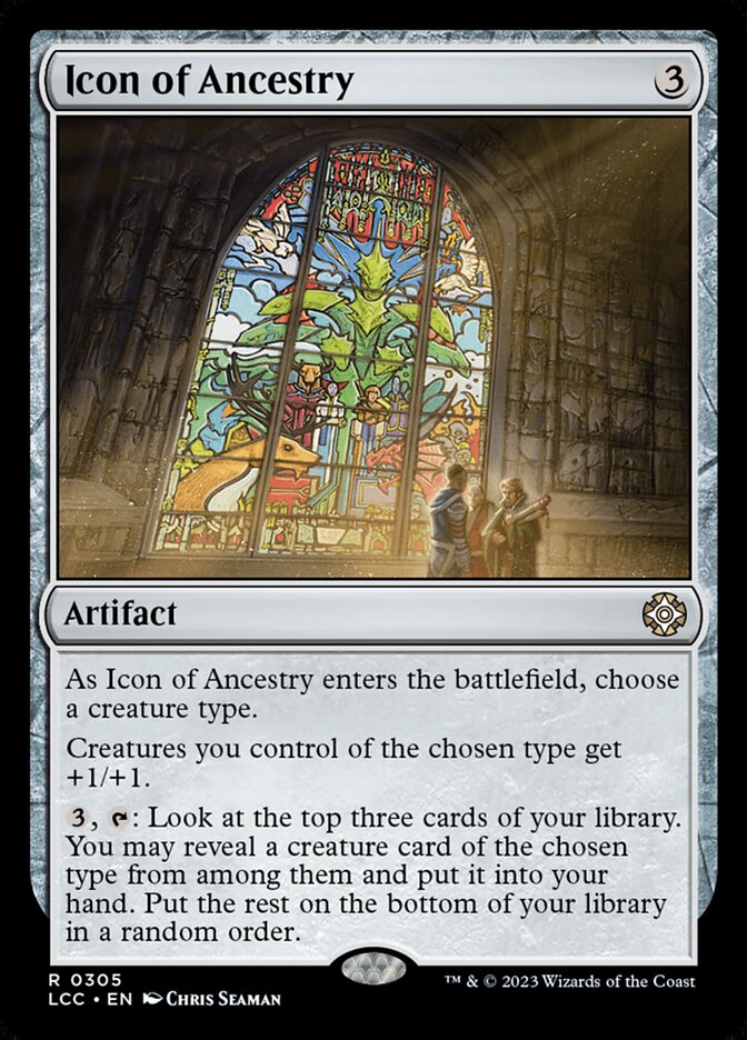 Icon of Ancestry 305 (Commander: The Lost Caverns of Ixalan)  | Good Games Morley
