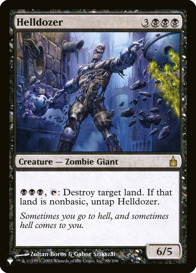 Helldozer RAV-88/5075 (The List Reprints)  | Good Games Morley
