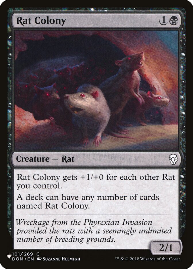 Rat Colony 101/269 (The List Reprints)  | Good Games Morley