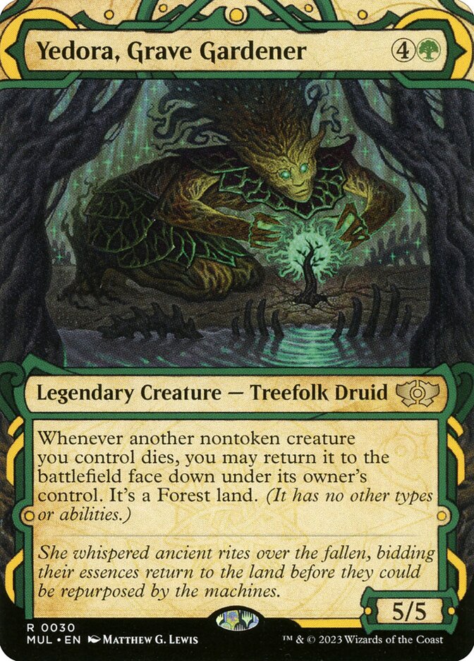 Yedora, Grave Gardener 30/65 (March of the Machine: Multiverse Legends)  - Showcase Foil | Good Games Morley