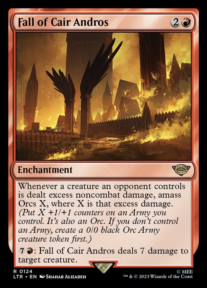 Fall of Cair Andros 124/281 (Universes Beyond: The Lord of the Rings: Tales of Middle-earth)  | Good Games Morley