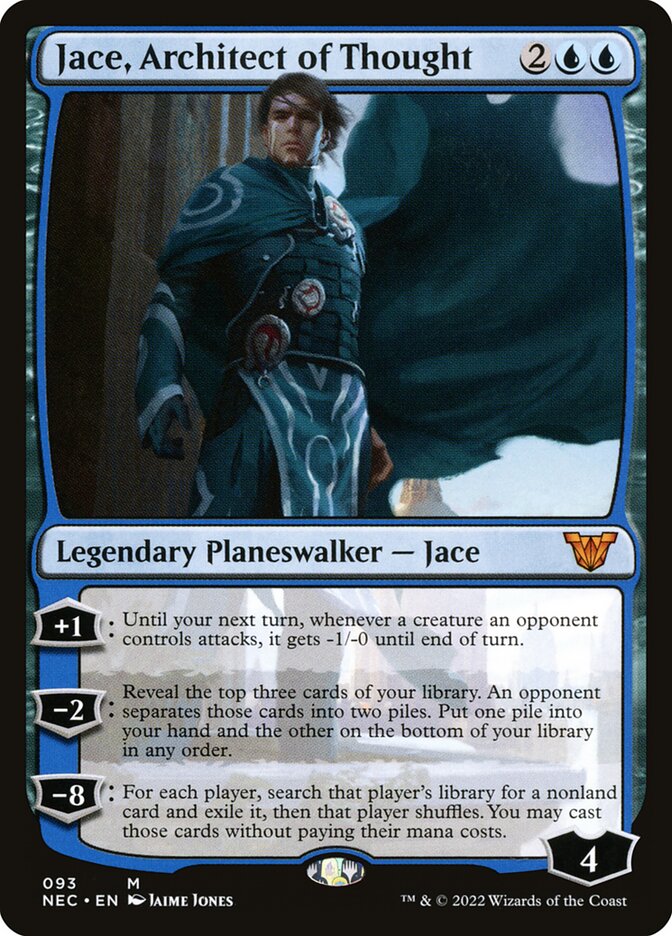 Jace, Architect of Thought 93/38 (Commander: Kamigawa: Neon Dynasty)  | Good Games Morley