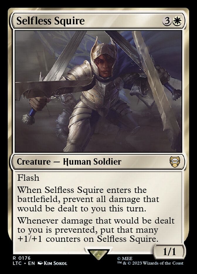 Selfless Squire 176 (Commander: The Lord of the Rings: Tales of Middle-earth)  | Good Games Morley