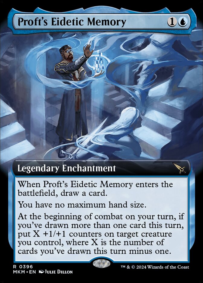 Proft's Eidetic Memory 396 (Murders at Karlov Manor)  - Extended Art Foil | Good Games Morley
