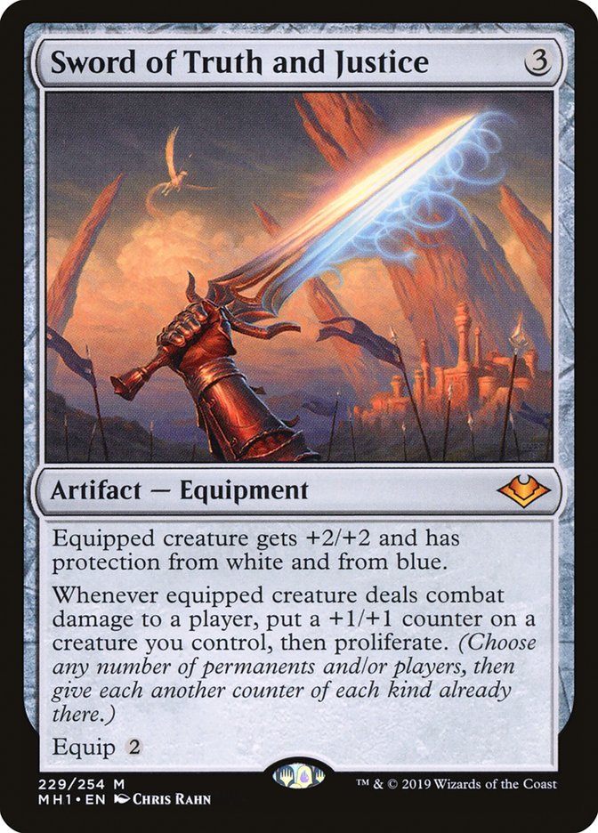 Sword of Truth and Justice 229/254 (Modern Horizons)  | Good Games Morley