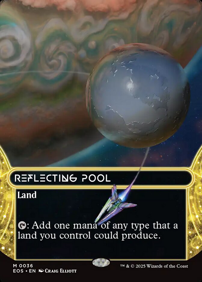 Reflecting Pool 0036 Borderless 36 (Edge of Eternities: Stellar Sights)  - Borderless | Good Games Morley