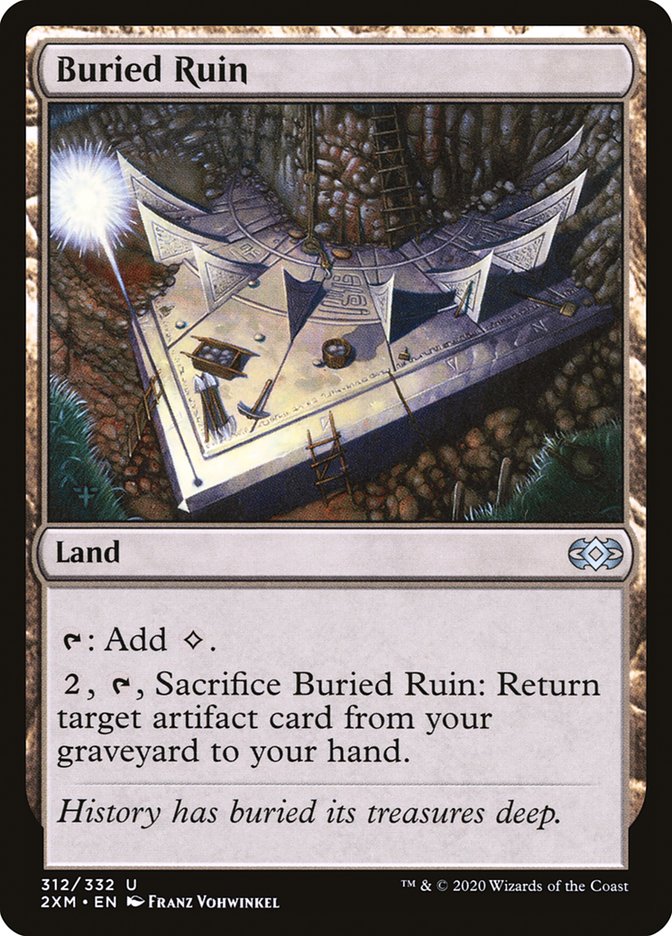 Buried Ruin 312/332 (Double Masters)  - Foil | Good Games Morley