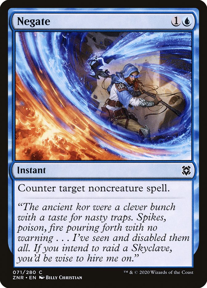 Negate 71 (Zendikar Rising)  | Good Games Morley