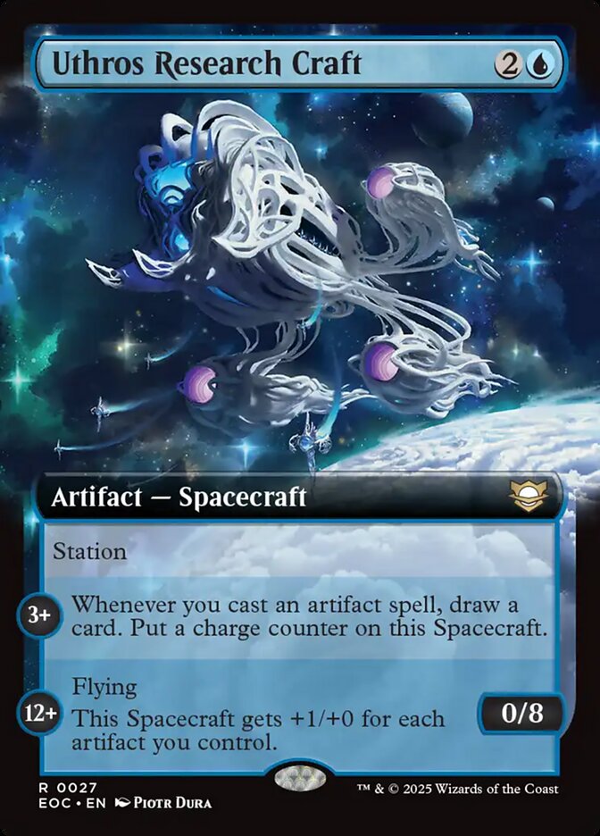 Uthros, Research Craft 27 (Commander: Edge of Eternities)  - Extended Art | Good Games Morley