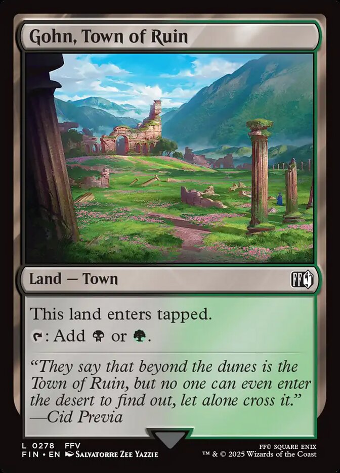 Gohn, Town of Ruin 278 (FINAL FANTASY)  | Good Games Morley