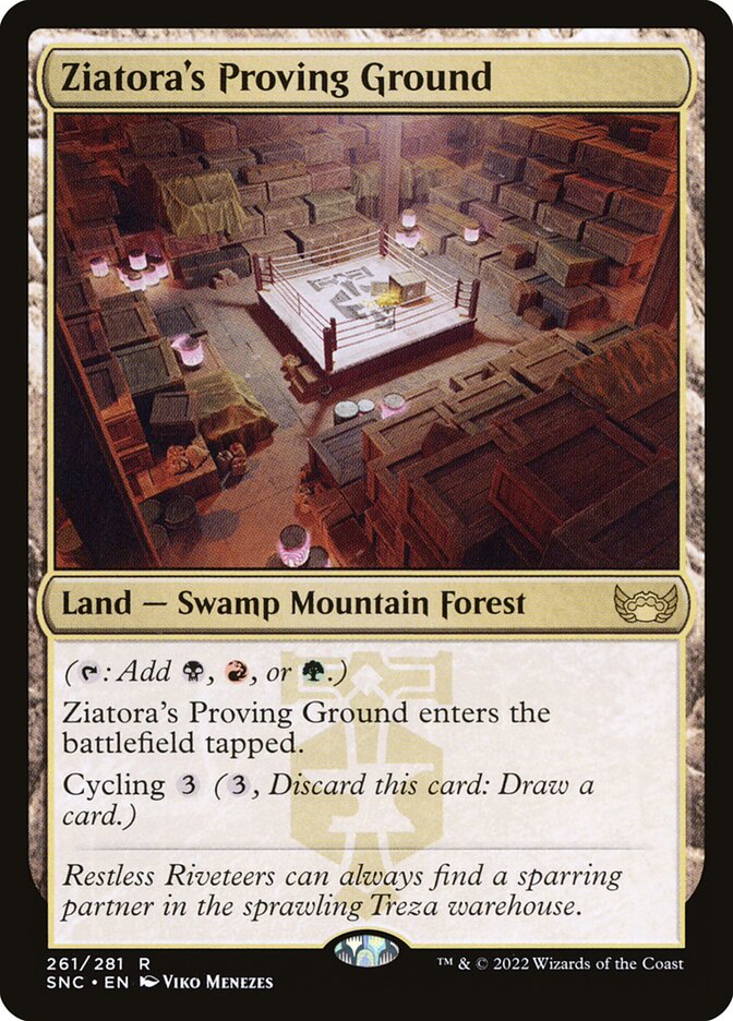 Ziatoras Proving Ground 261 (Streets of New Capenna)  - Foil | Good Games Morley