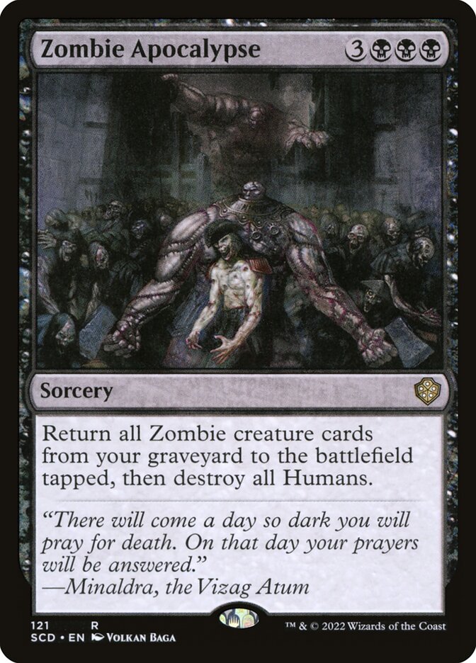 Zombie Apocalypse 121 (Starter Commander Decks)  | Good Games Morley