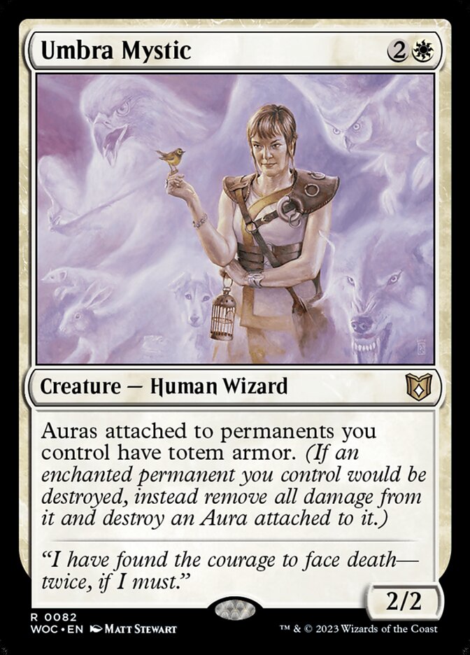 Umbra Mystic 82/173 (Commander: Wilds of Eldraine)  | Good Games Morley