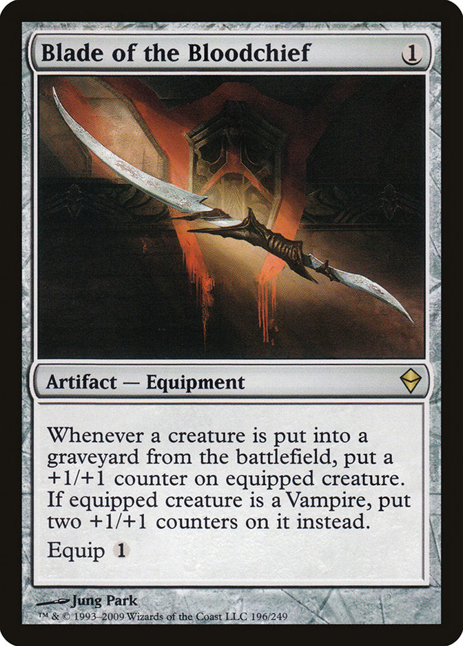 Blade of the Bloodchief 196/249 (Zendikar)  | Good Games Morley