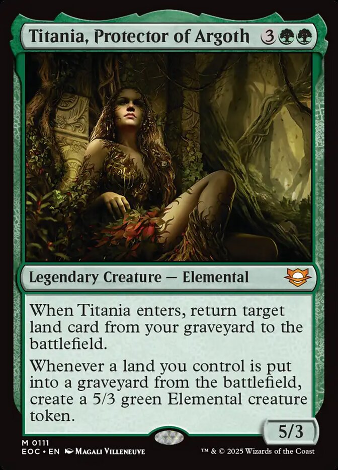 Titania, Protector of Argoth 111 (Commander: Edge of Eternities)  | Good Games Morley