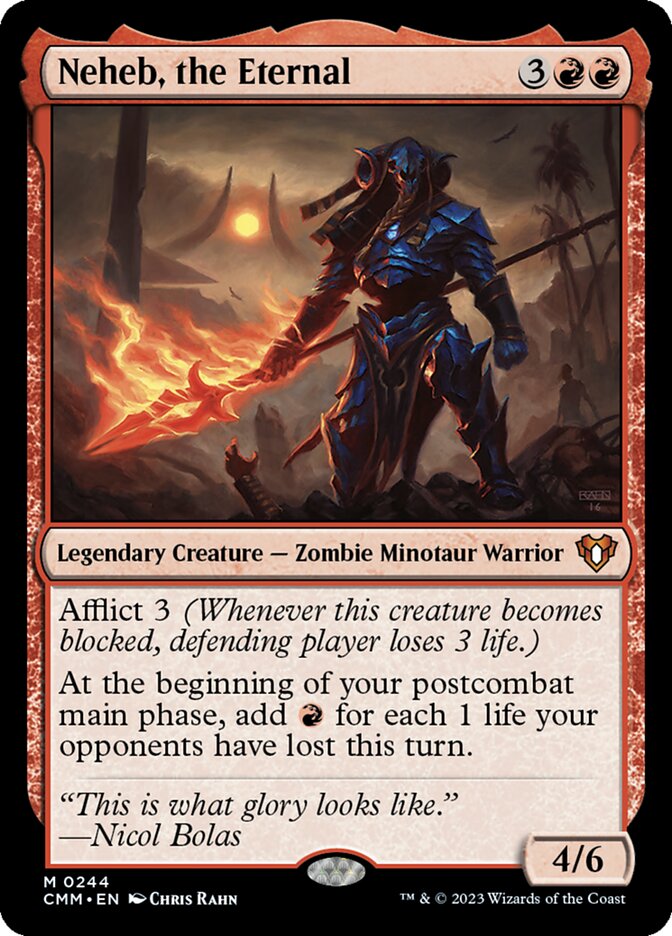 Neheb, the Eternal 244/451 (Commander Masters)  | Good Games Morley