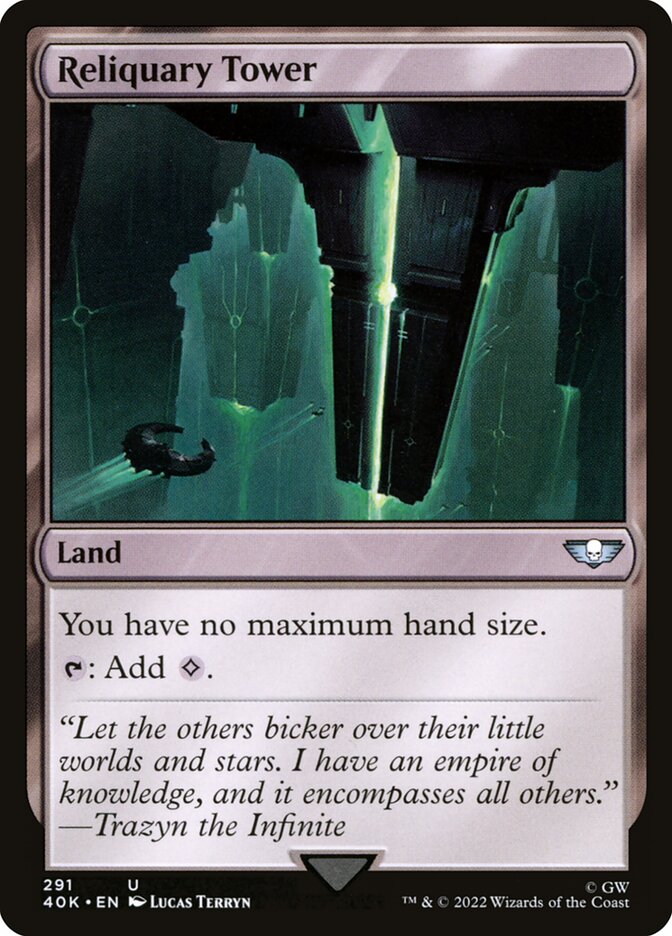 Reliquary Tower 291/617 (Universes Beyond: Warhammer 40,000)  | Good Games Morley