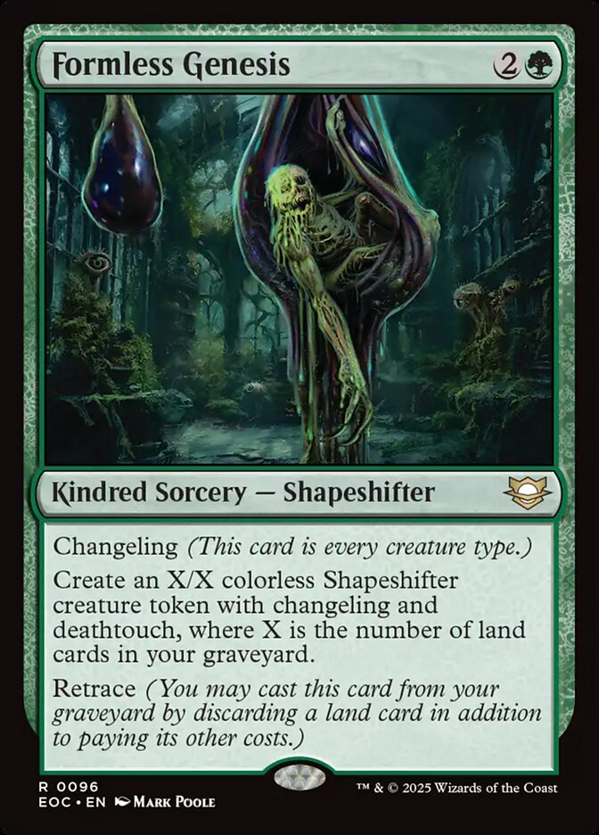 Formless Genesis 96/191 (Commander: Edge of Eternities)  | Good Games Morley