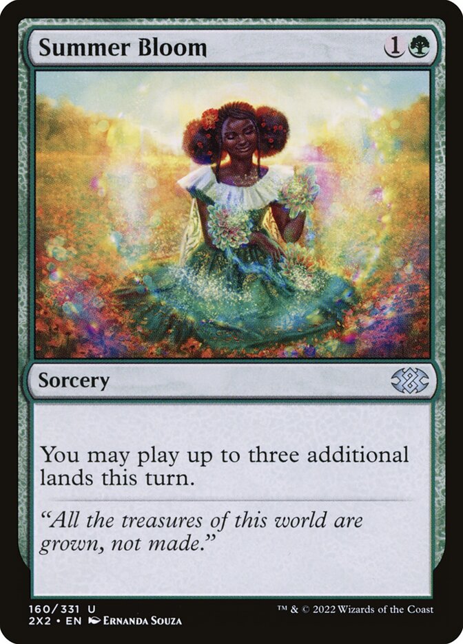 Summer Bloom 160/331 (Double Masters 2022)  - Foil | Good Games Morley