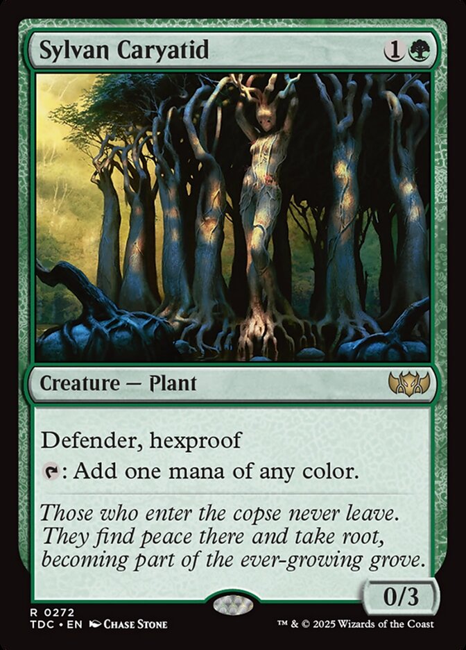 Sylvan Caryatid 272 (Commander: Tarkir: Dragonstorm)  | Good Games Morley