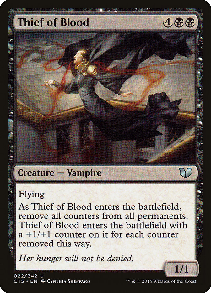 Thief of Blood 22/342 (Commander 2015)  | Good Games Morley