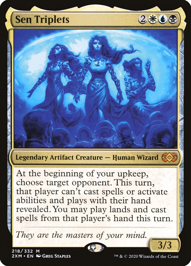 Sen Triplets 218/332 (Double Masters)  - Foil | Good Games Morley