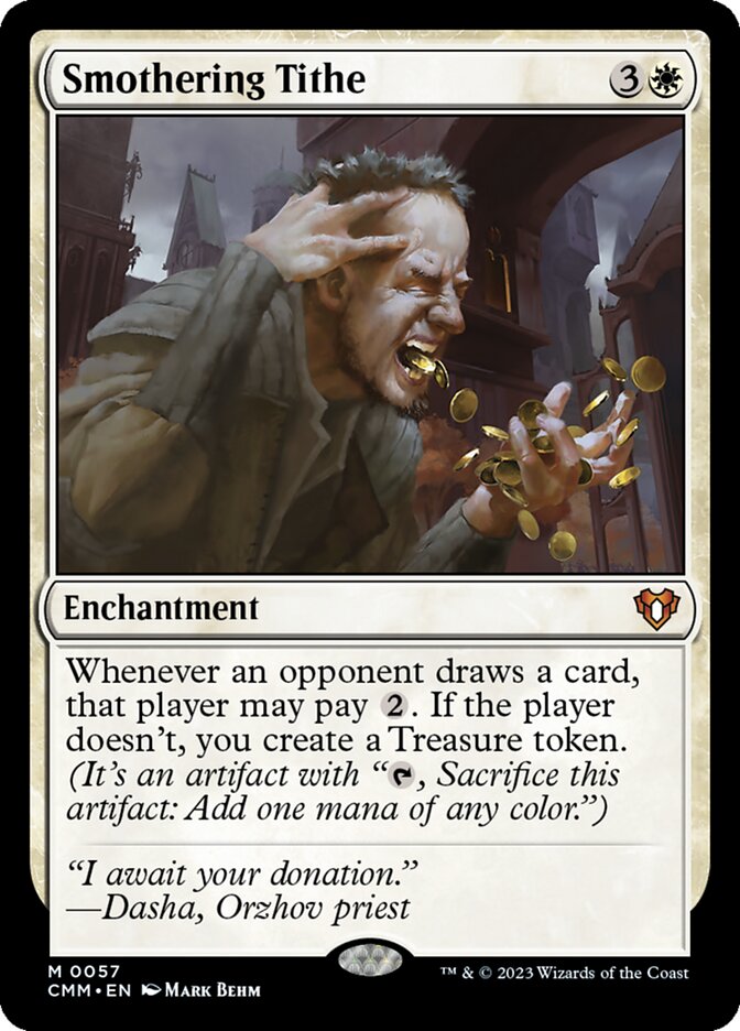 Smothering Tithe 57 (Commander Masters)  | Good Games Morley