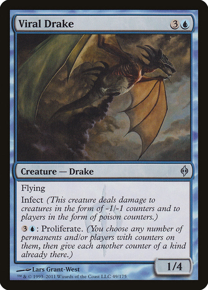 Viral Drake 49/175 (New Phyrexia)  - Foil | Good Games Morley