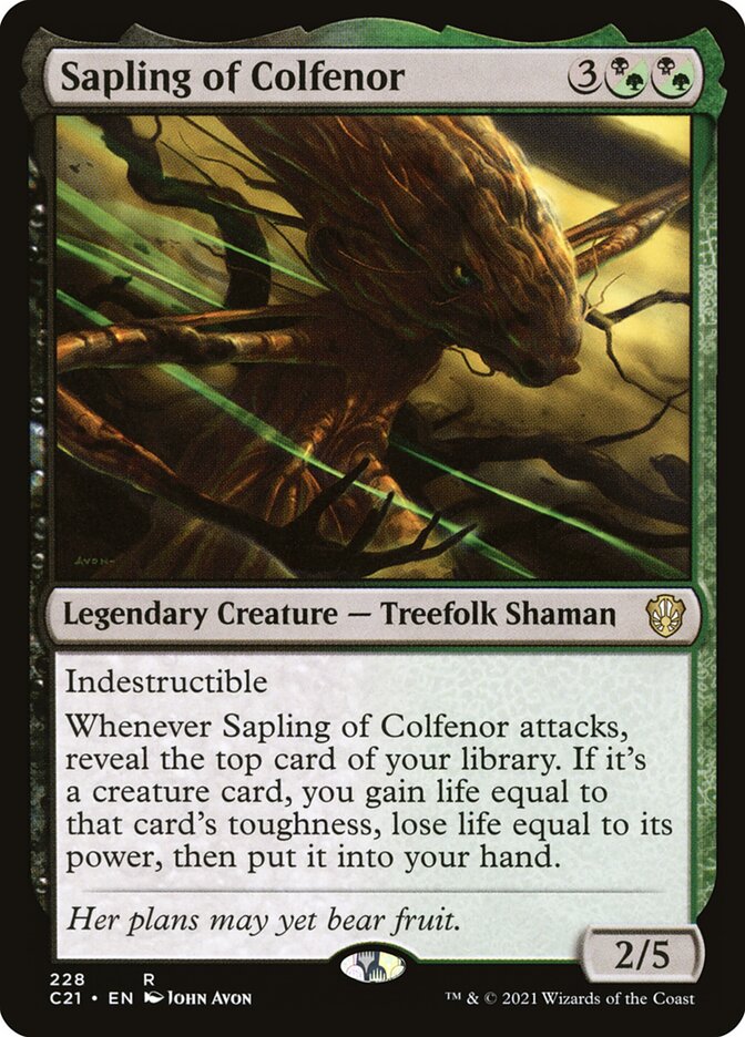 Sapling of Colfenor 228/81 (Commander 2021)  | Good Games Morley