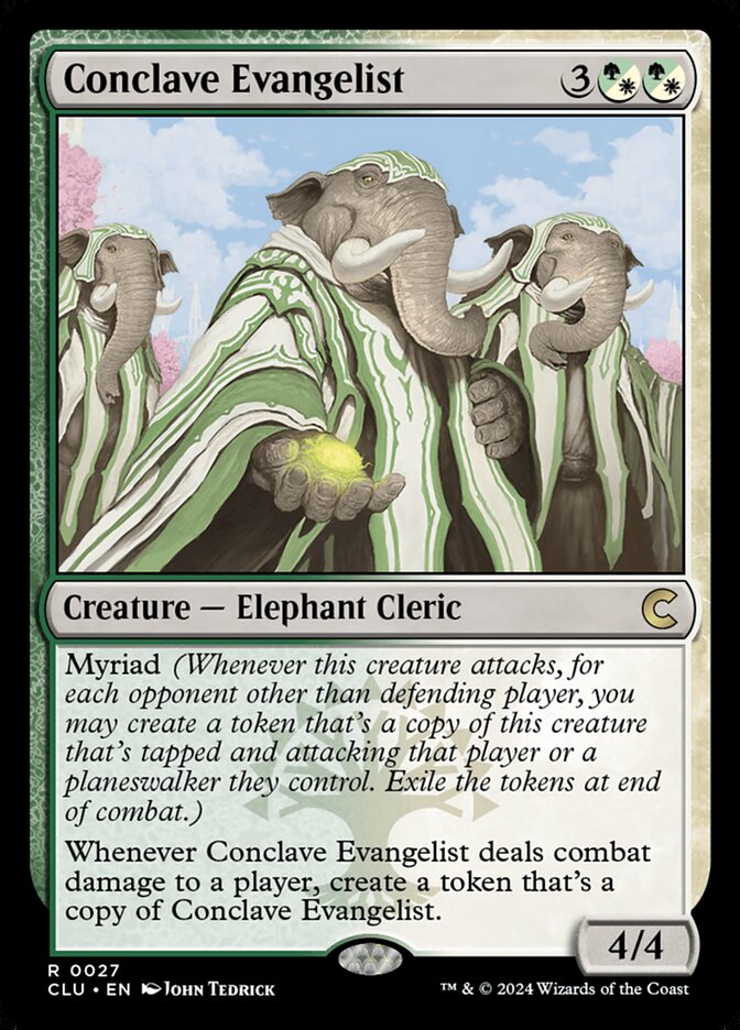 Conclave Evangelist 27/284 (Ravnica: Clue Edition)  | Good Games Morley