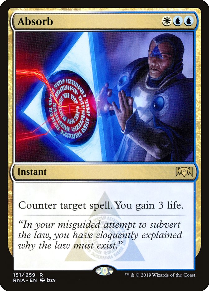 Absorb 151/259 (Ravnica Allegiance)  | Good Games Morley