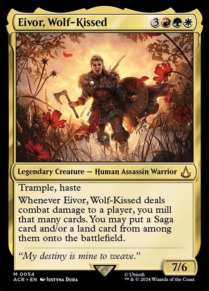 Eivor, Wolf-Kissed 54/110 (Universes Beyond: Assassin's Creed)  | Good Games Morley