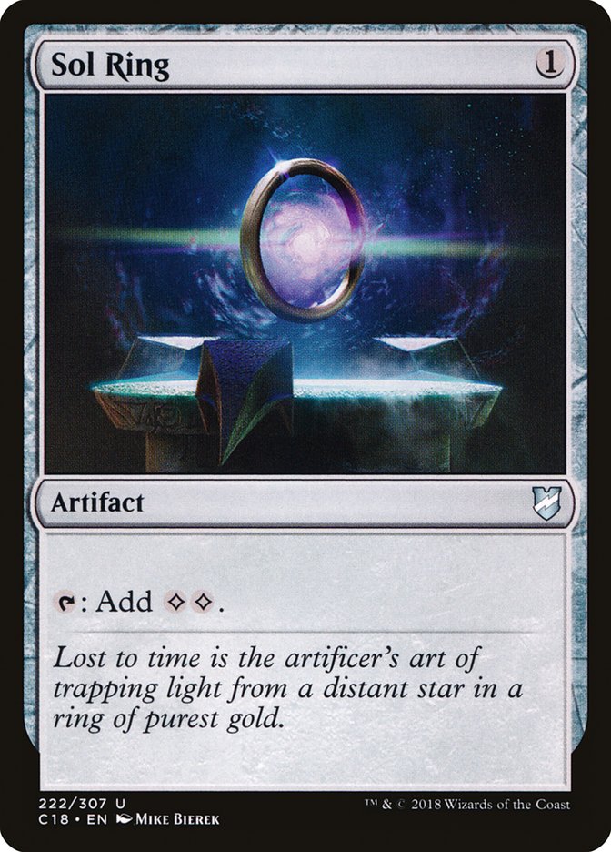 Sol Ring 222/307 (Commander 2018)  | Good Games Morley