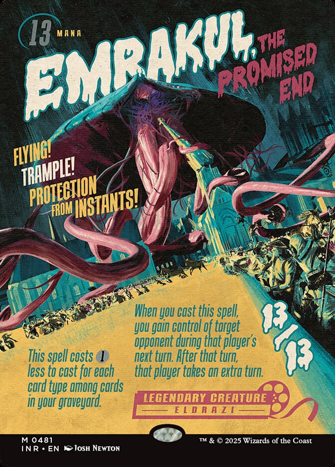 Emrakul, the Promised End 481 (Innistrad Remastered)  - Showcase Foil | Good Games Morley