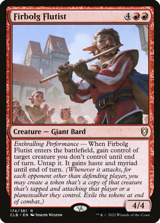 Firbolg Flutist 174 (Commander Legends: Battle for Baldur's Gate)  - Foil | Good Games Morley