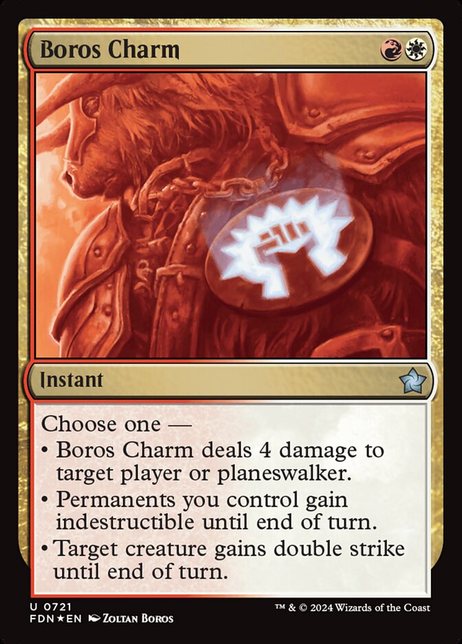 Boros Charm 721 (Foundations)  - Foil | Good Games Morley