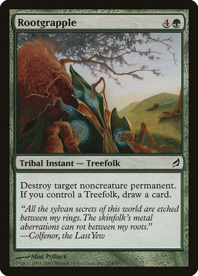 Rootgrapple 234/301 (Lorwyn)  - Foil | Good Games Morley