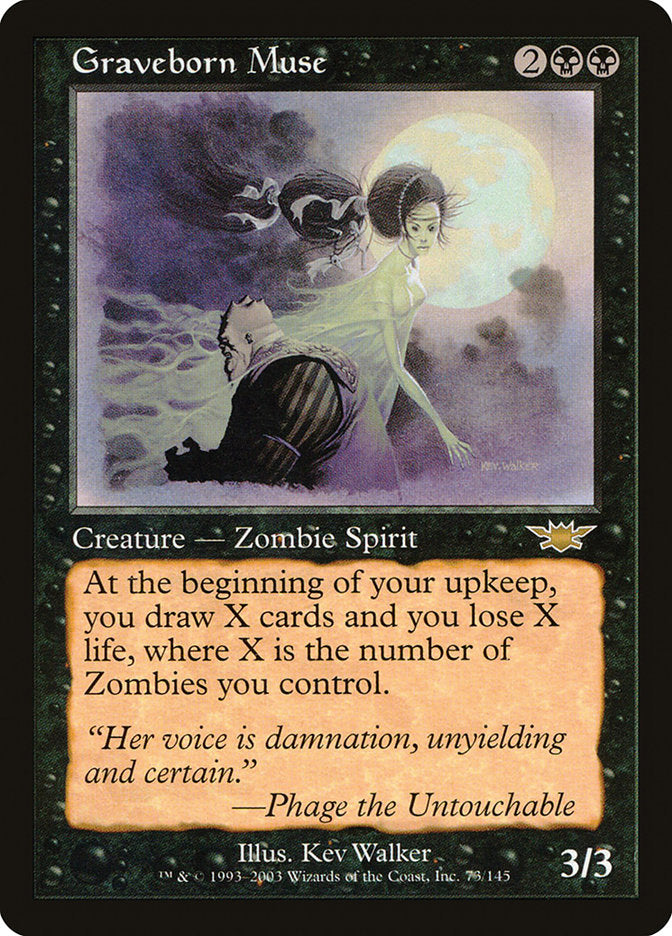 Graveborn Muse 73/145 (Legions)  | Good Games Morley