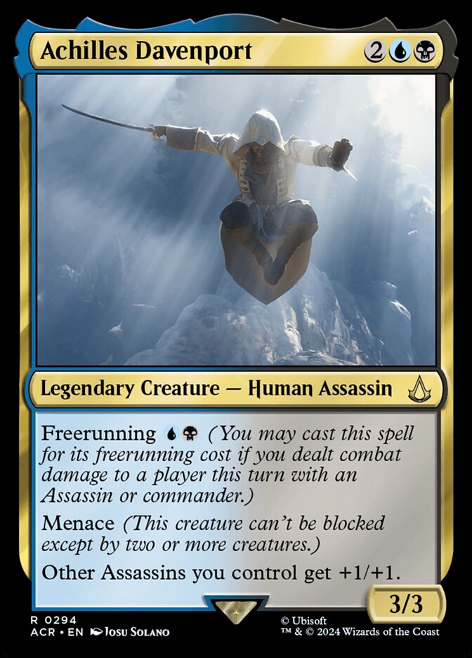 Achilles Davenport 294 (Universes Beyond: Assassin's Creed)  | Good Games Morley