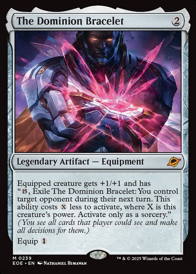 The Dominion Bracelet 239/276 (Edge of Eternities)  - Foil | Good Games Morley