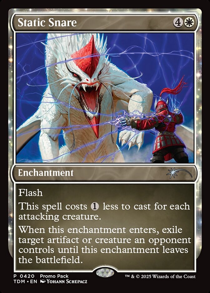 Static Snare 420/291 (Promo Pack: Tarkir: Dragonstorm)  | Good Games Morley