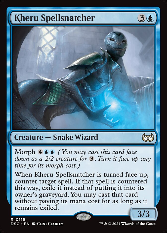 Kheru Spellsnatcher 119/40 (Commander: Duskmourn: House of Horror)  | Good Games Morley