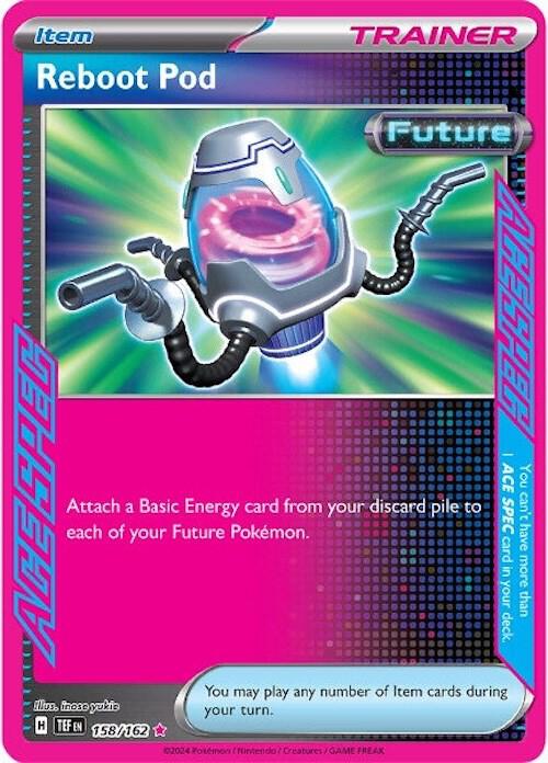 Reboot Pod 158/162 (SV05: Temporal Forces)  - Holofoil | Good Games Morley
