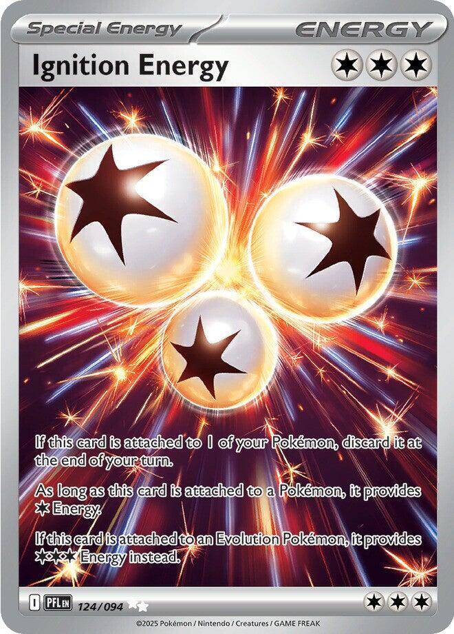 Ignition Energy 124/094 (ME02: Phantasmal Flames)  - Holofoil | Good Games Morley