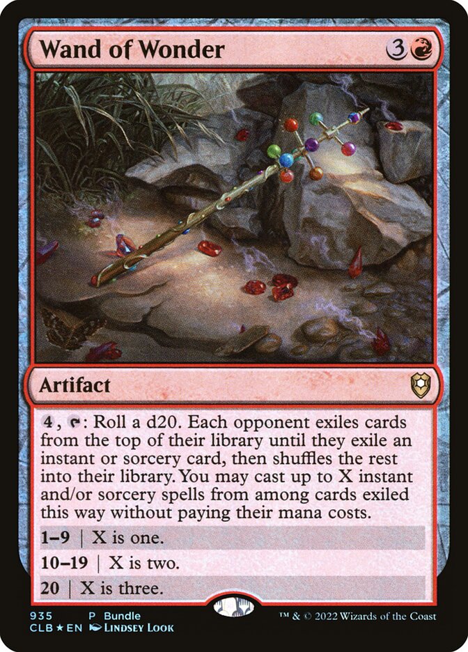 Wand of Wonder CLB Bundle 935 (Unique and Miscellaneous Promos)  - Foil | Good Games Morley